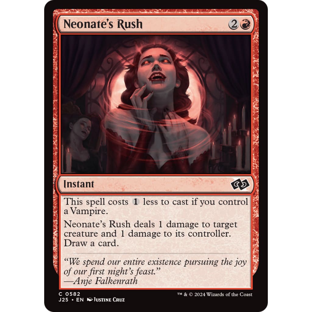 Neonate’s Rush (J25-582) - Single