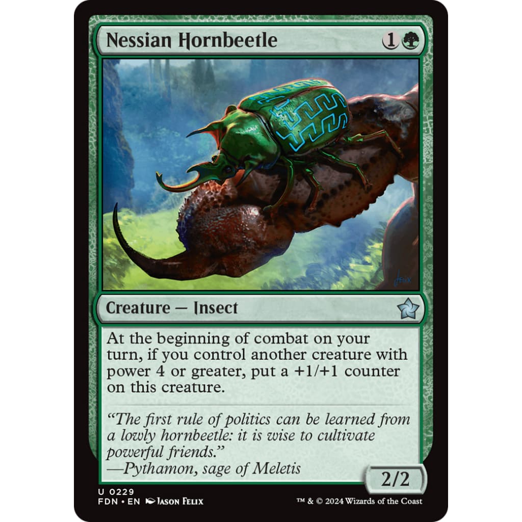 Nessian Hornbeetle (FDN-229) - Single
