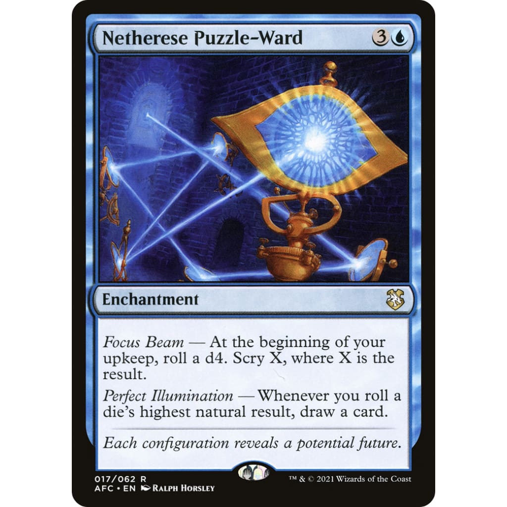 Netherese Puzzle-Ward (AFC-017) - Single