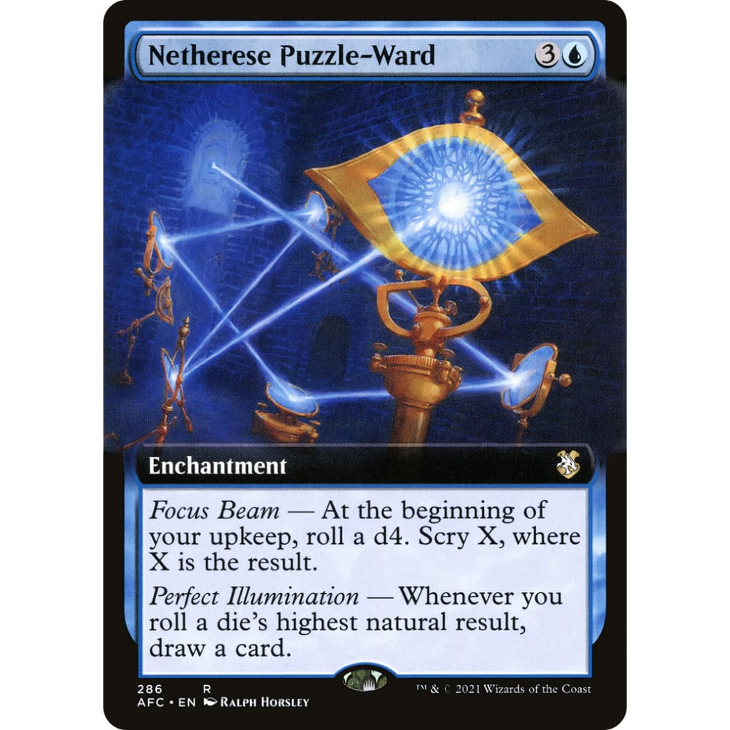 Netherese Puzzle-Ward (AFC-286): (Extended Art) - Single