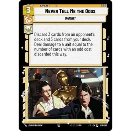 Never Tell Me the Odds (208/262) - Single
