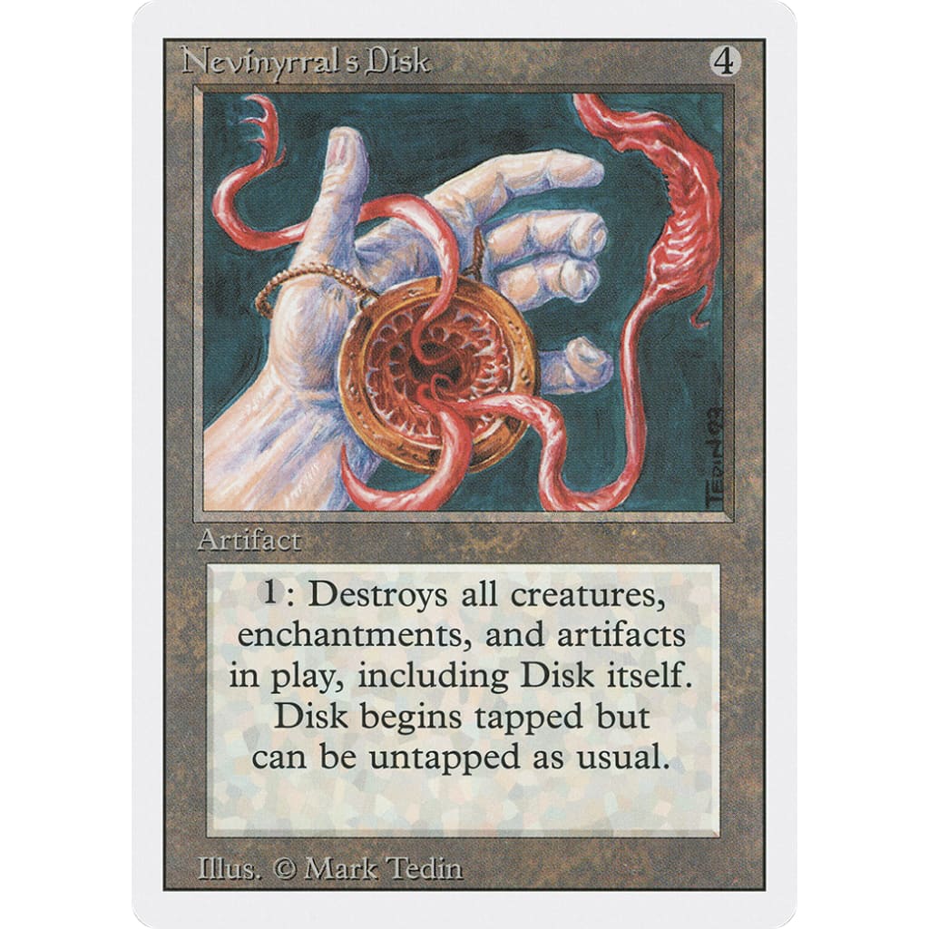 Nevinyrral’s Disk (3ED-267) - Single