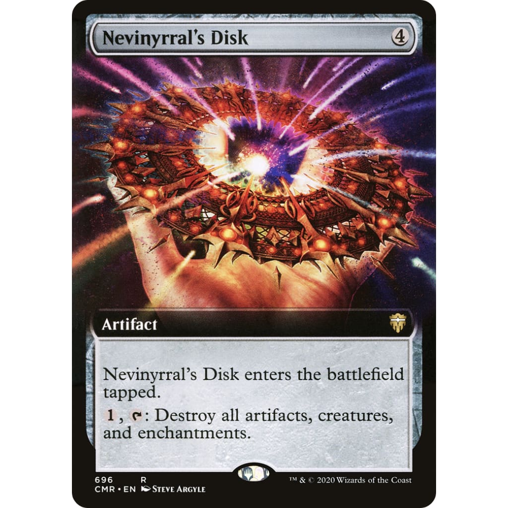 Nevinyrral’s Disk (CMR-696): (Extended Art) Foil - Single