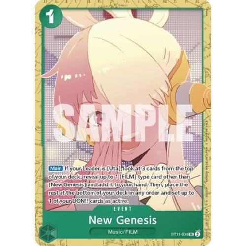 New Genesis (Starter Deck 11: Uta Battle) ST11-004 SR