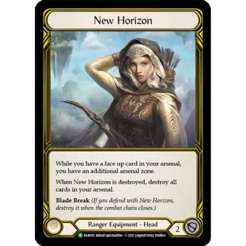 New Horizon (Golden) (FLESH AND BLOOD: PROMO CARDS) - Single