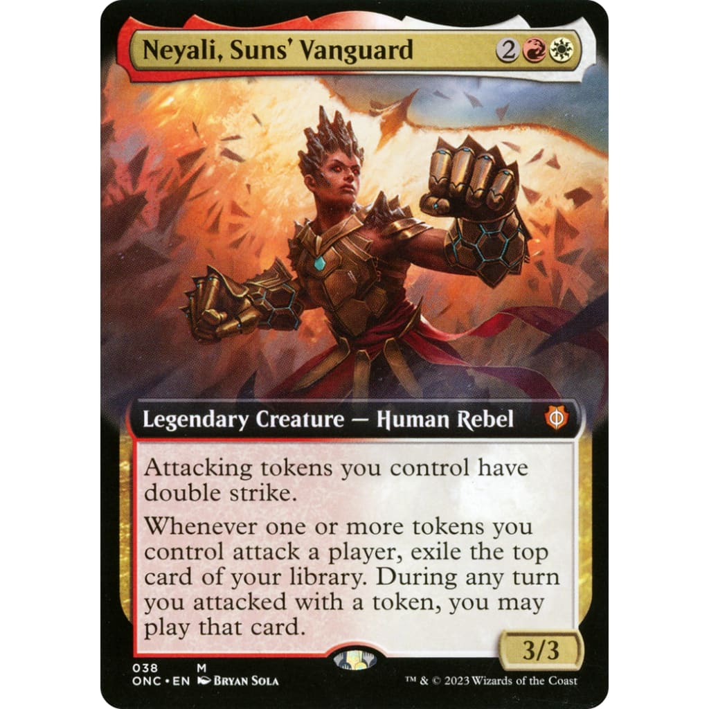 Neyali Suns’ Vanguard (ONC-038): (Extended Art) Foil