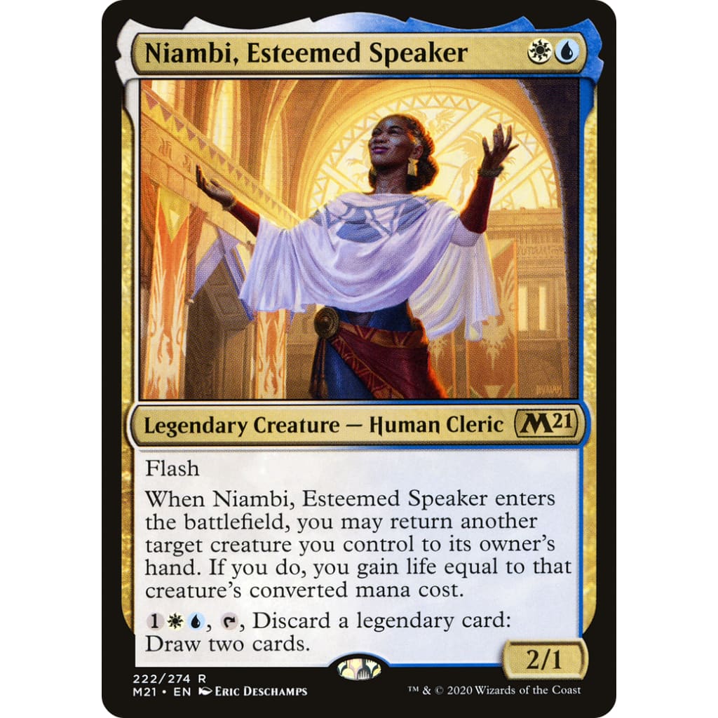 Niambi Esteemed Speaker (M21-222) - Single