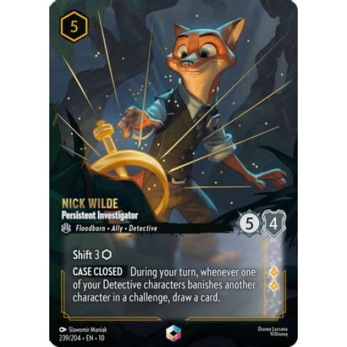 Nick Wilde - Persistent Investigator (Enchanted) (239/204)