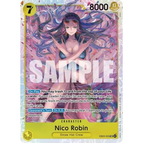 Nico Robin (055) EB03-055 SR Extra Booster: One Piece