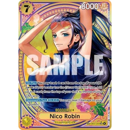 Nico Robin - 055 (SP) EB03-055 SR Extra Booster: One Piece