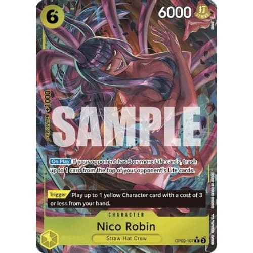 Nico Robin (107) (Parallel) OP09-107 R Emperors in the New