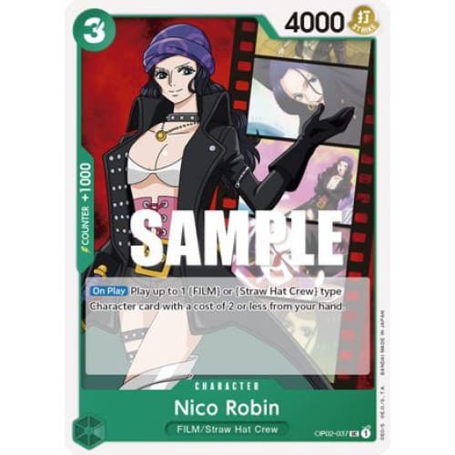 Nico Robin OP02-037 UC Paramount War - Single