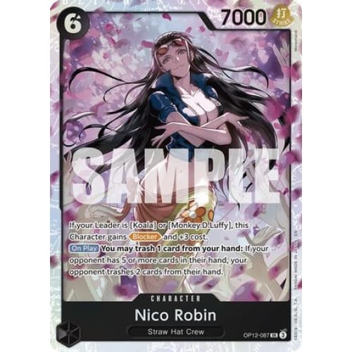 Nico Robin OP12-087 SR Legacy of the Master Foil - Single