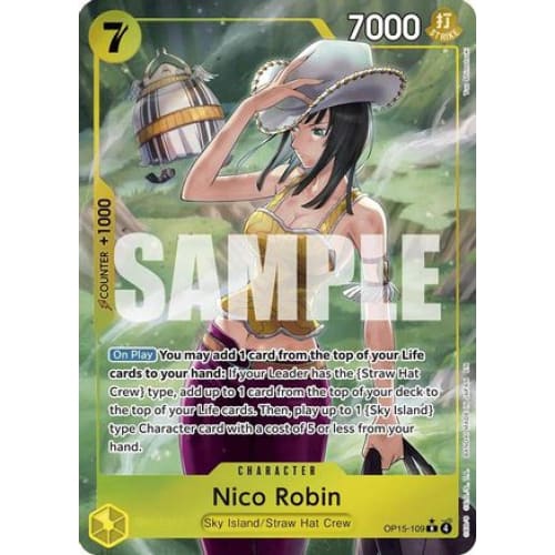 Nico Robin (OP15-109) (Alternate Art) OP15-109 R Adventure