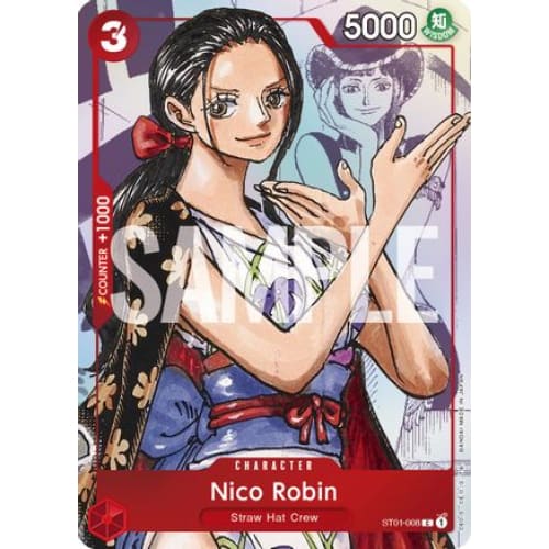Nico Robin - ST01-008 (Alternate Art) PR One Piece