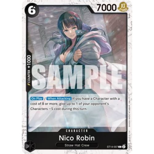 Nico Robin - ST14-007 (Pirate Foil) C Premium Booster -The