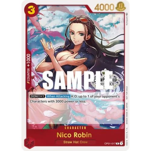 Nico Robin (Store Championship Participation Pack) OP01-017
