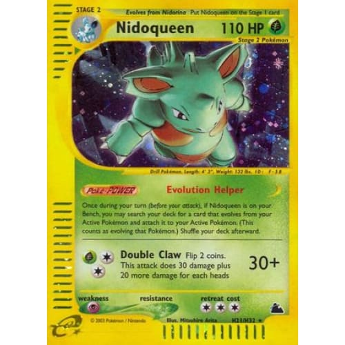 Nidoqueen (H21/182) Holo Rare Holofoil - Single