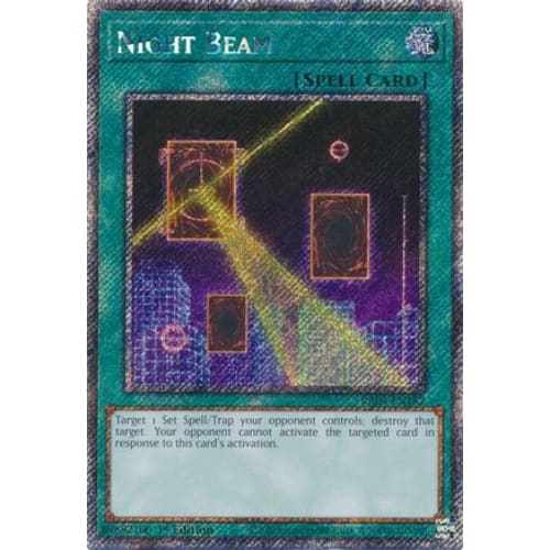 Night Beam (Platinum Secret Rare) - RA04-EN182 Platinum