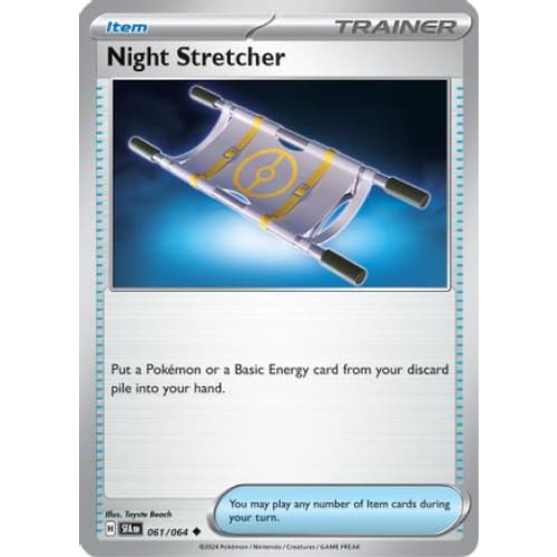 Night Stretcher (61) Uncommon Reverse Holofoil - Single