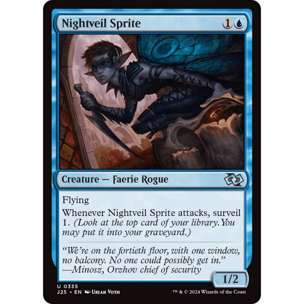 Nightveil Sprite (J25-335) - Single
