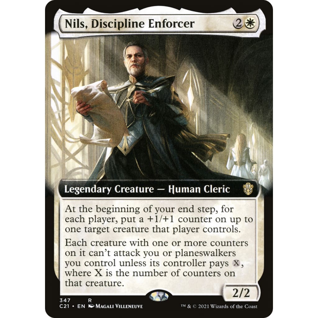 Nils Discipline Enforcer (C21-347): (Extended Art) - Single