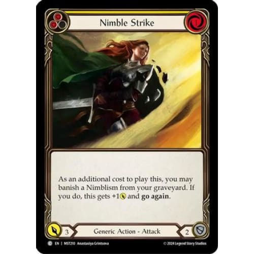 Nimble Strike (Yellow) (PART THE MISTVEIL) - Single