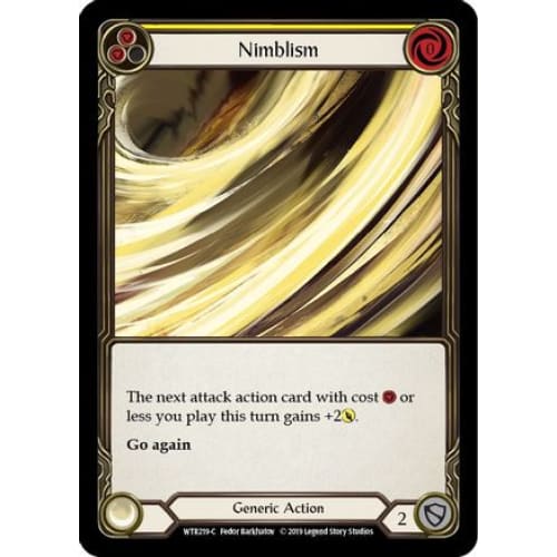 Nimblism (Yellow) (WELCOME TO RATHE) 1st Edition Rainbow