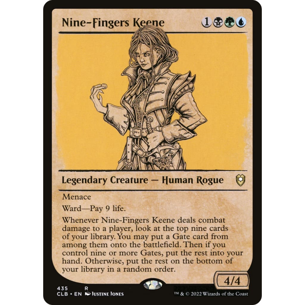 Nine-Fingers Keene (CLB): (Showcase) - Single