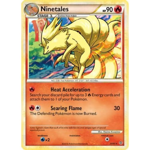 Ninetales (020/095) Rare Classic Reverse Holofoil - Single