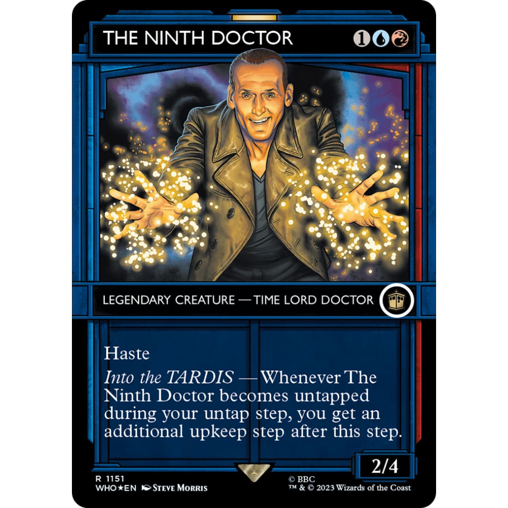 The Ninth Doctor (WHO-1151): (Showcase) (Borderless) Foil