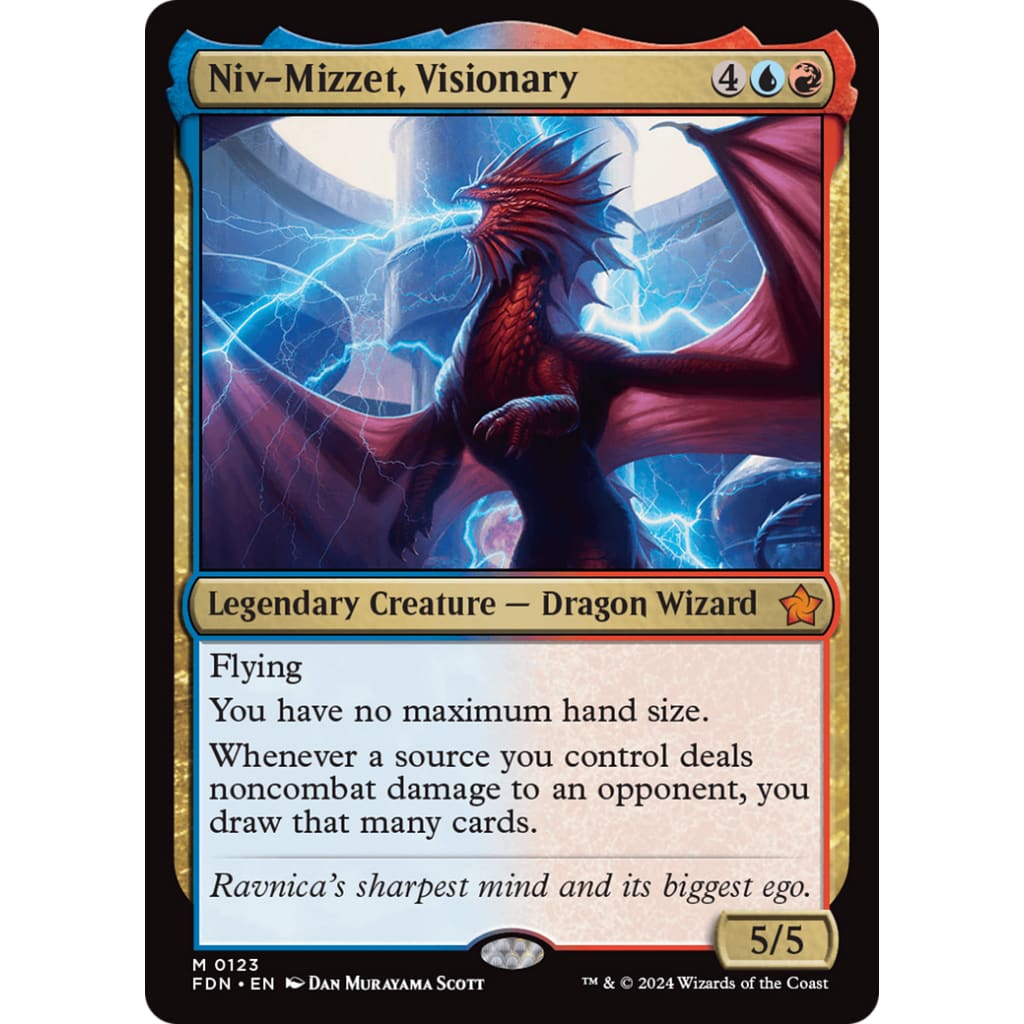 Niv-Mizzet Visionary (FDN-123) - Single