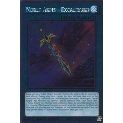 Noble Arms - Excaliburn (NKRT-EN023) Platinum Rare Limited