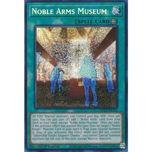Noble Arms Museum - MP24-EN102 Prismatic Secret Rare 1st