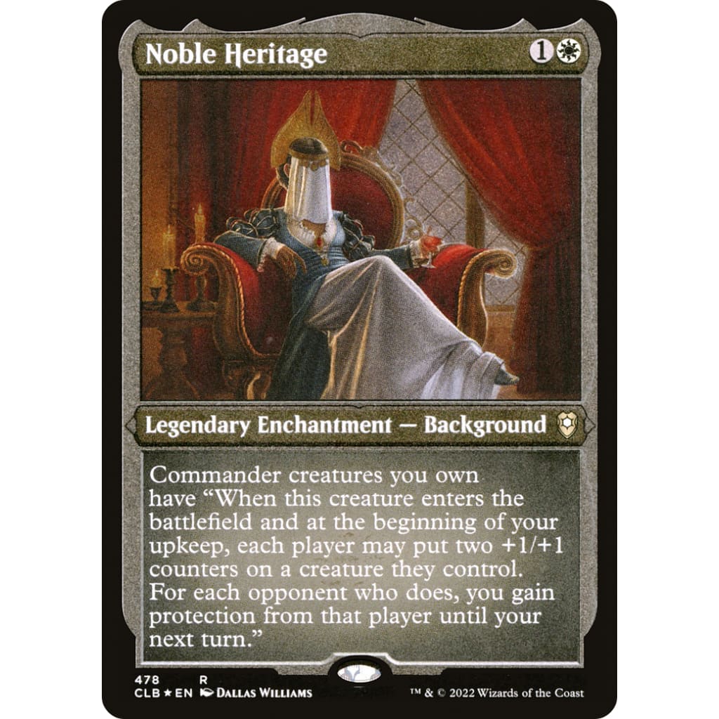Noble Heritage (CLB) Etched Foil - Single