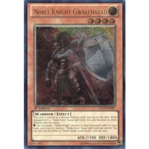 Noble Knight Gwalchavad (UTR) (LTGY-EN081) Ultimate Rare