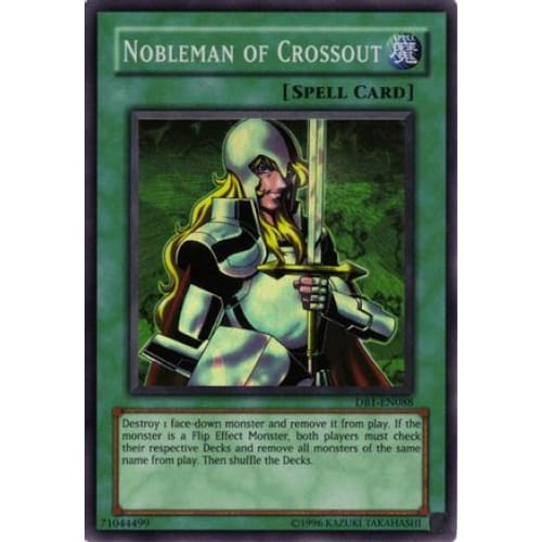 Nobleman of Crossout (DB1-EN088) Super Rare Unlimited