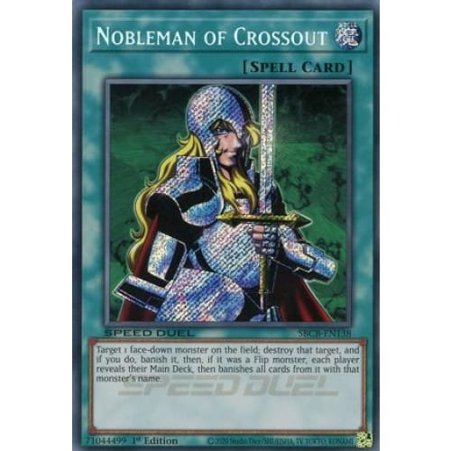 Nobleman of Crossout (Secret) (SBCB-EN138) Secret Rare 1st