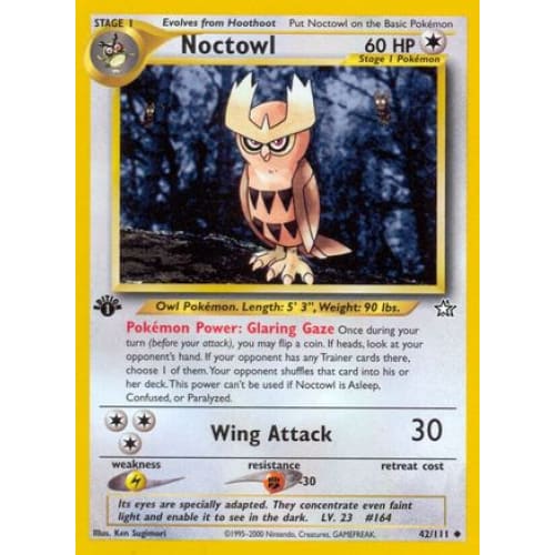 Noctowl (042/111) Uncommon Unlimited - Single