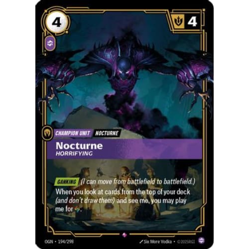 Nocturne - Horrifying (194/298) - Origins Foil - Single