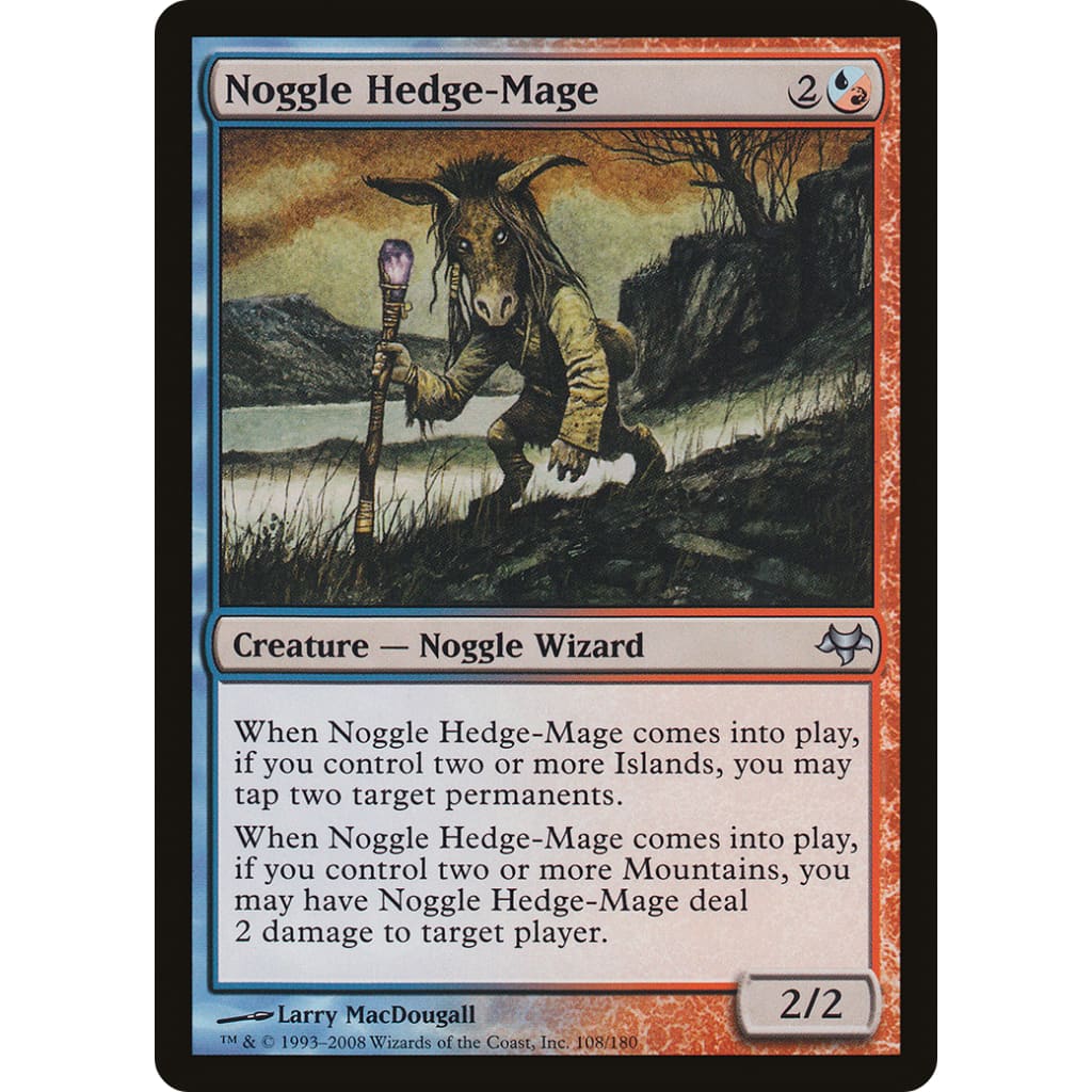 Noggle Hedge-Mage (EVE-108) Foil - Single