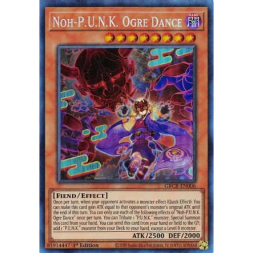 Noh-P.U.N.K. Ogre Dance (CR) (GRCR-EN006) Collector’s Rare
