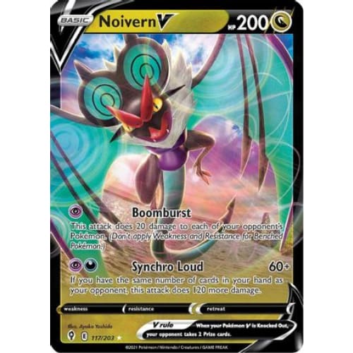 Noivern V (117/203) Holo Rare Holofoil - Single