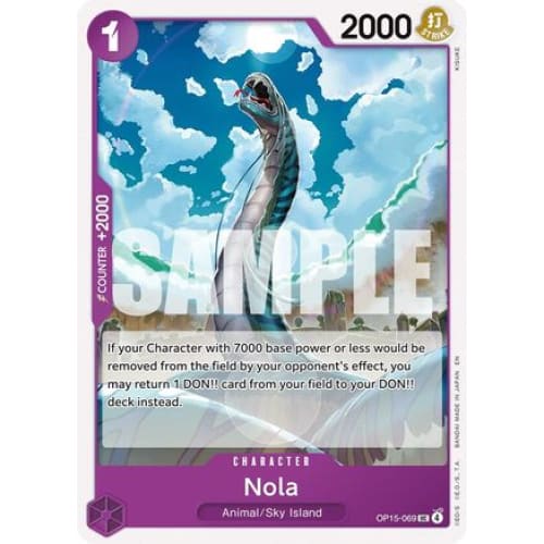 Nola OP15-069 UC Adventure on Kami’s Island - Single