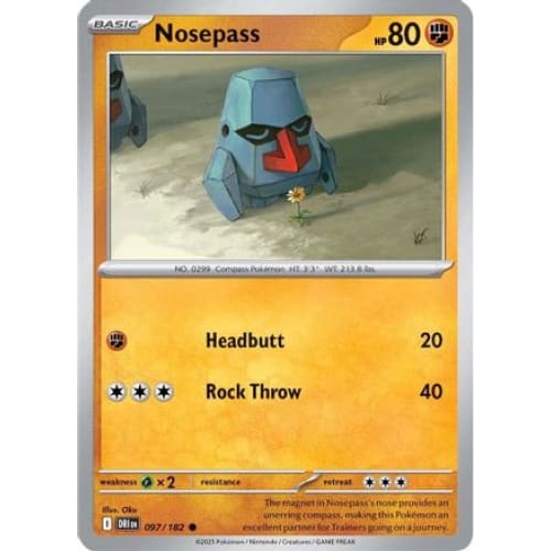 Nosepass (97) Common - Single