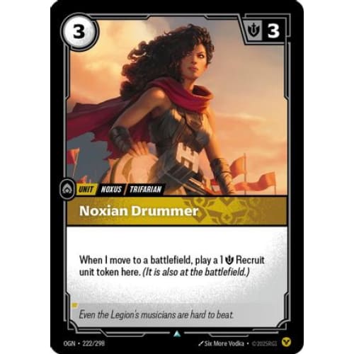 Noxian Drummer (222/298) - Origins - Single