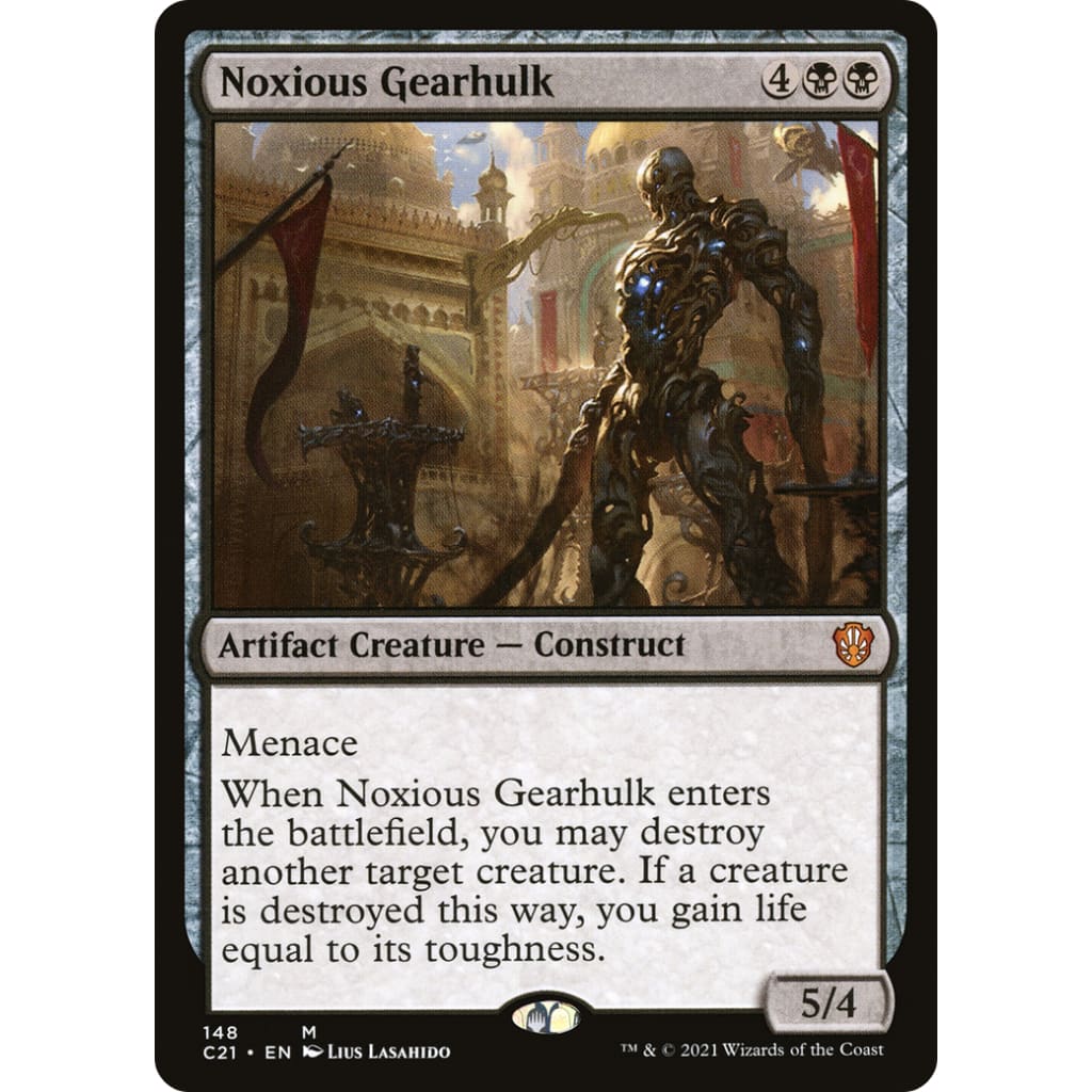Noxious Gearhulk (C21-148) - Single