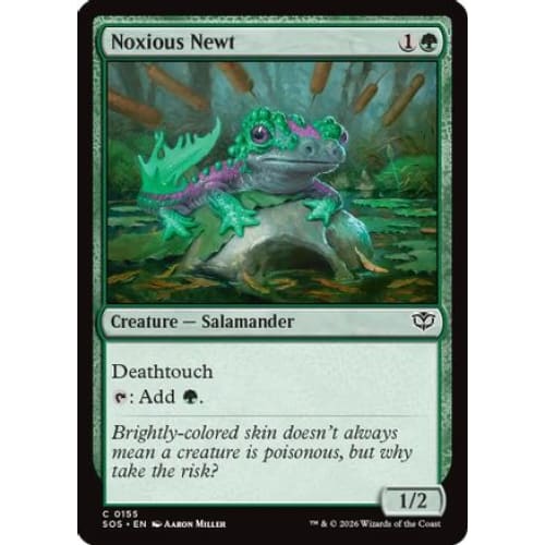 Noxious Newt (SOS-155) - Single