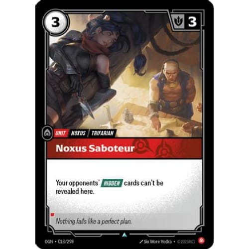 Noxus Saboteur (018/298) - Origins - Single