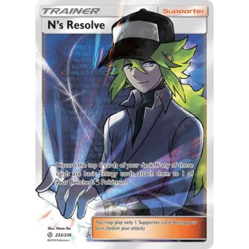 N’s Resolve (232/236) Ultra Rare Holofoil - Single